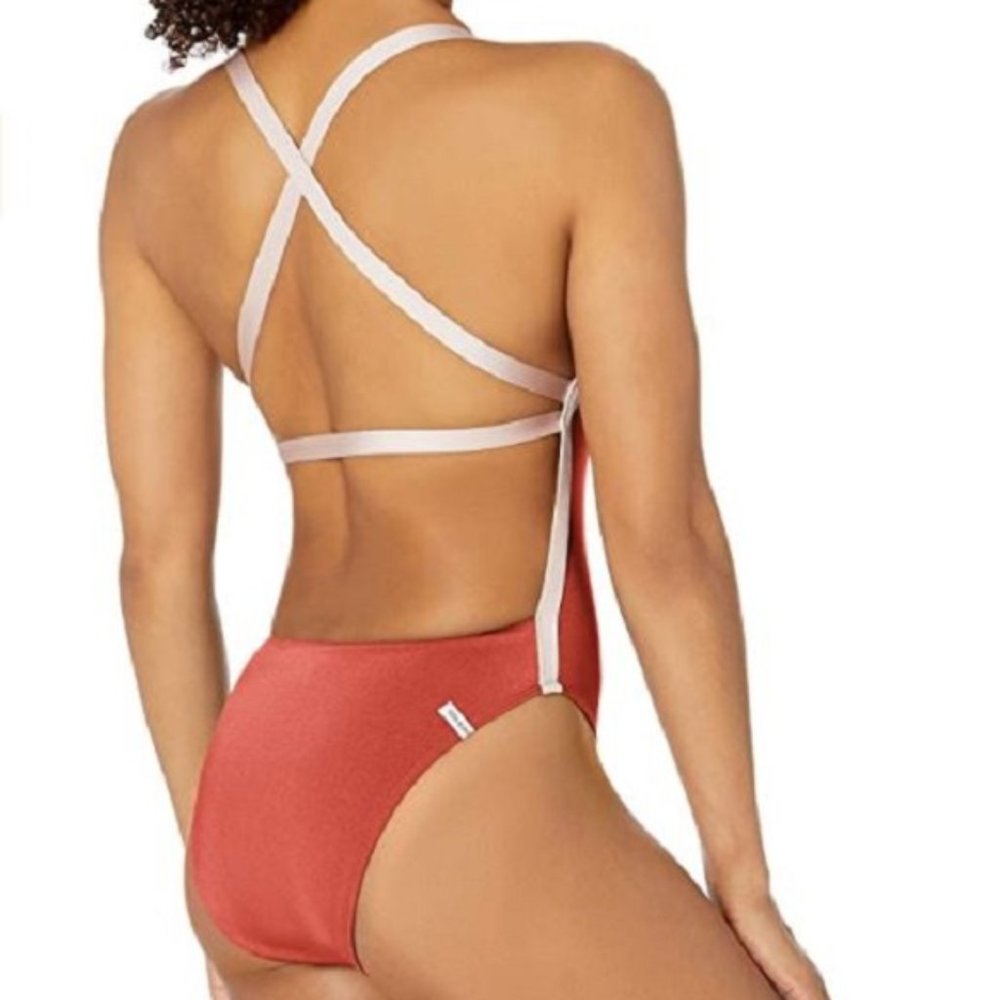 Body Glove Electra Swimsuit Stamina Shiny Spice - Picture 1 of 2